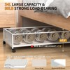 Eastherry Under Bed Storage with Wheels, XXXL Larger Under Bed