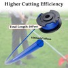 HONSNKS Hyper Tough Weed Eater String, Weed Wacker Line Compatible