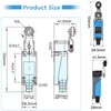 SWAWIS 4 pieces ME-8104 Momentary Limit Switch, Adjustable Roller Lever