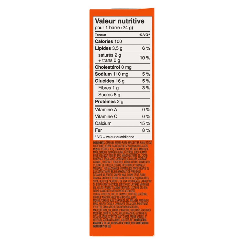 Nature Valley Reese Puffs Treats Peanut Butter & Cocoa Cereal