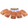 ERPART 1988-2002 AMBER Cab Roof COVERS Markers Lenses + 5