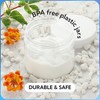 Small Plastic Containers With Leads - 5 OZ Small Jars