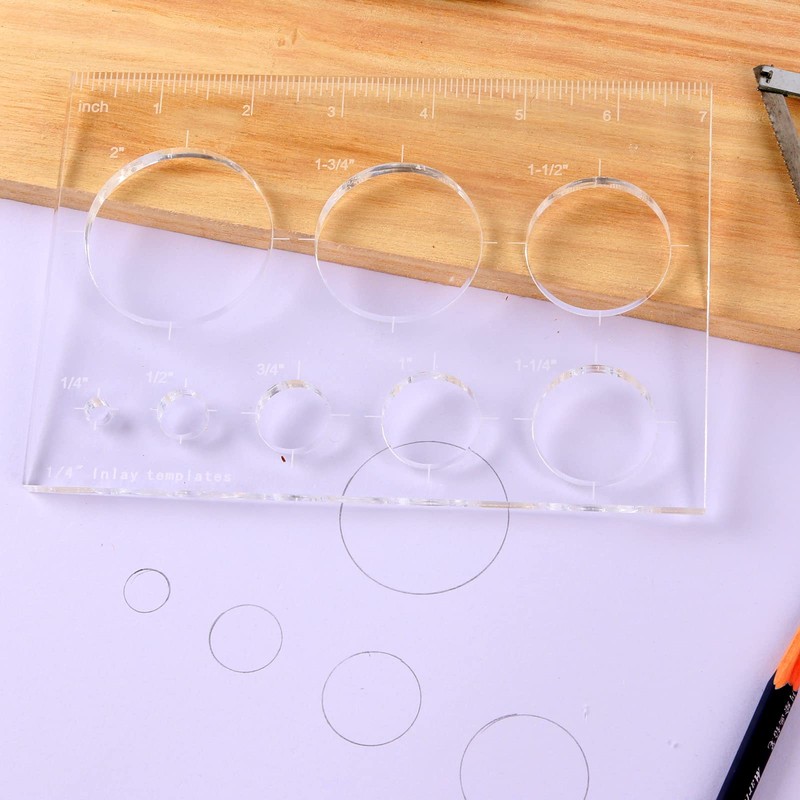 Router Template, Circle Router Insert Templates, Decorative Router and Decorative