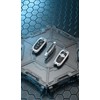 WKIOERAD Heavy Zinc Alloy Key fob Case Cover with Keychain
