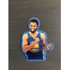 Steph Curry Vinyl Sticker Art Golden State Warriors Champion High