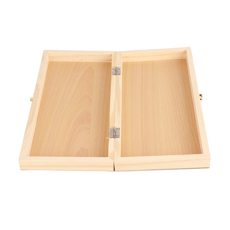 Folding Wooden Chess Professional Handcrafted Educational Chess with Folding Board