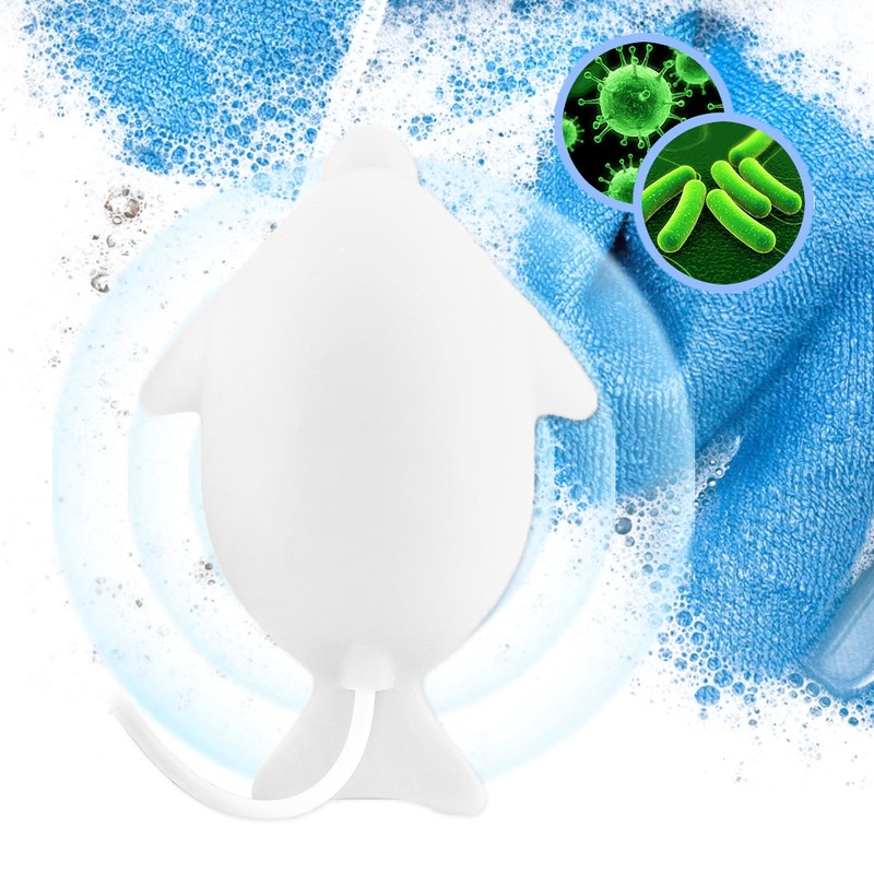 USB Ultrasonic Turbine Mini Washing Machine Clothes Cleaner Washer (White)