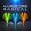 RED DRAGON Hardcore Radical Orange V Extra Thick Standard Dart