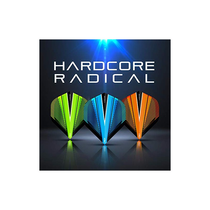 RED DRAGON Hardcore Radical Orange V Extra Thick Standard Dart