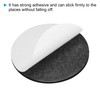 PATIKIL 5.5" Diameter Adhesive Non-Slip Backed Felt, 3 Pcs 5mm