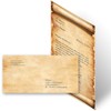 Letter Paper Set 20 Pieces Antique & History, PERGAMENT 10