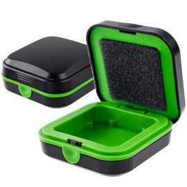 Chazcool Hearing Aid Case, Hearing Aid Containe, Hearing Aid Case Hard Pocket Size