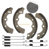 M MATI Rear Brake Drums & Brake Shoes For Kawasaki