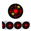 Splatter Target Stickers, 3 Inch Reactive Paper Targets Fluorescent Yellow