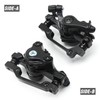 EATAKWARD 2Pcs Universal Mechanical Bike Disc Brake Set, Front and
