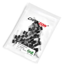 Chanzon 2SC2383 TO-92L, NPN Power Bipolar Junction Transistor, Silicon Material, Pack of 50pcs