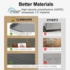 No-installation HDPE Washer Dryer Countertop, Washer and Dryer Topper Covers
