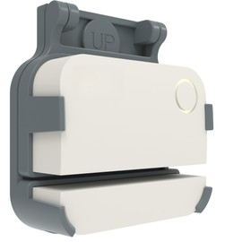 Garage Door Bracket for Ring Alarm Contact Sensor 2nd Gen – 1-Pack Gray Mount Gray Built-in Snap Clip & Screws – Secure Fit, Anti-Slip, Easy Install – Ring Compatible Accessory