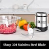 Kitchen in the box Food Processors,400W All-Copper Motor Meat Grinder