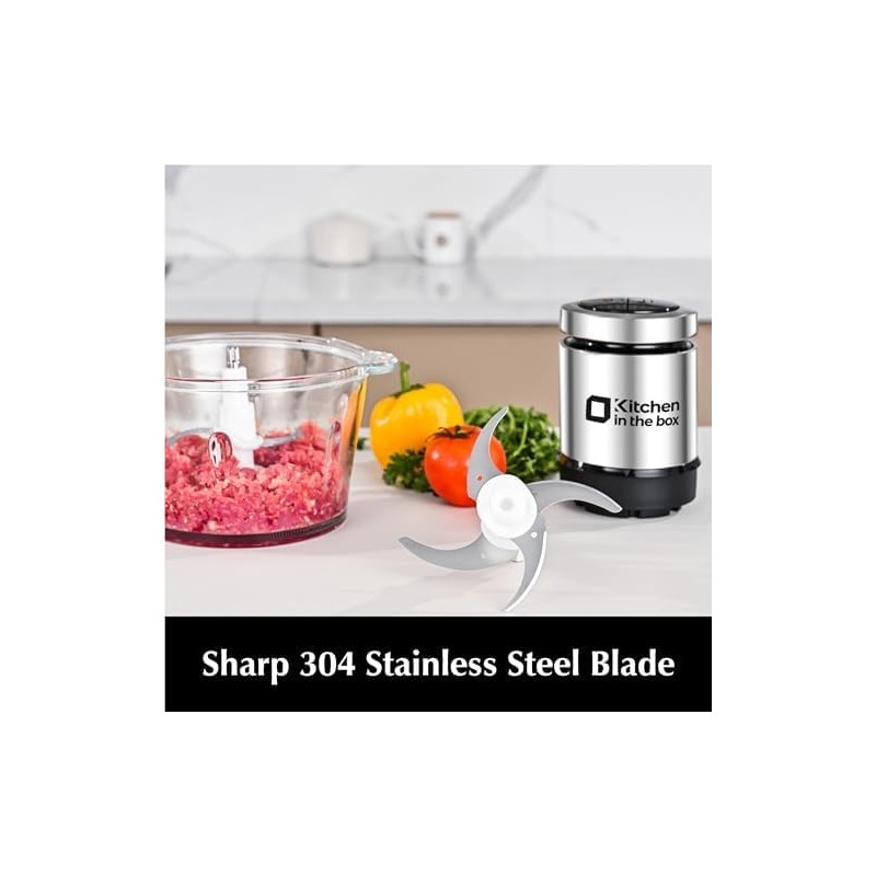 Kitchen in the box Food Processors,400W All-Copper Motor Meat Grinder