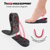 Height Increase Insoles for Men Women, Shock Absorbing Cushion Shoe