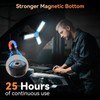 Dimgogo Rechargeable Camping Light with Stand 7ft Max Height, 15000mAh