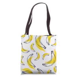 Bananas Print Tote Bag