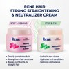 Rene [BUNDLE DEAL]Rene Hair Strong Straightening & Neutralizer Cream (500mlx2)
