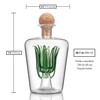Final Touch Agave Tequila Decanter - 850ml Handmade Bottle with