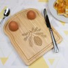 Azeeda 'Pine Cone and Branches' Wooden Breakfast Board (WB00089650)