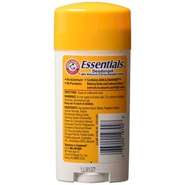 Arm & Hammer ARM & HAMMER Essentials Natural Deodorant Unscented 2.50 oz (Pack of 10)