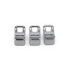 Chrome Switch Cover Set (3-Piece) Compatible with Kenworth T680, T880,