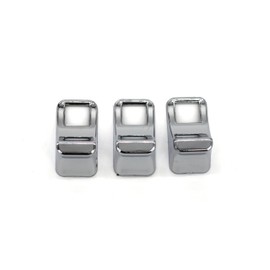 Chrome Switch Cover Set (3-Piece) Compatible with Kenworth T680, T880, W990