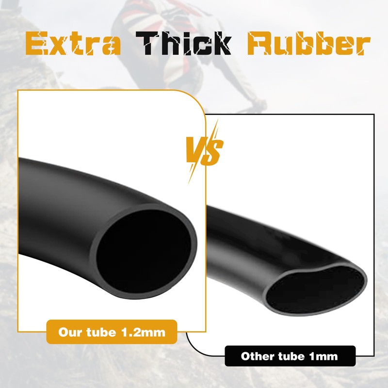 MAKELEN - 2 tubos de bicicleta de 700 x 28