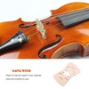 Dilwe 5Pcs Violin Bridges, Maple Wood Violin Bridges for 4/4