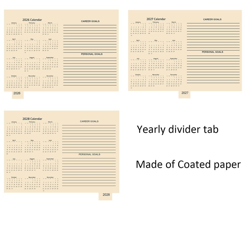 Kerixi 3 Year Calendar Monthly Planner Spiral Bound Approx 11"