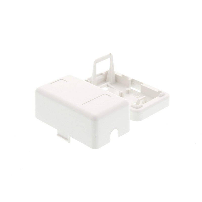 Networx Keystone Jack Surface Mount Boxes (1 Port, White)