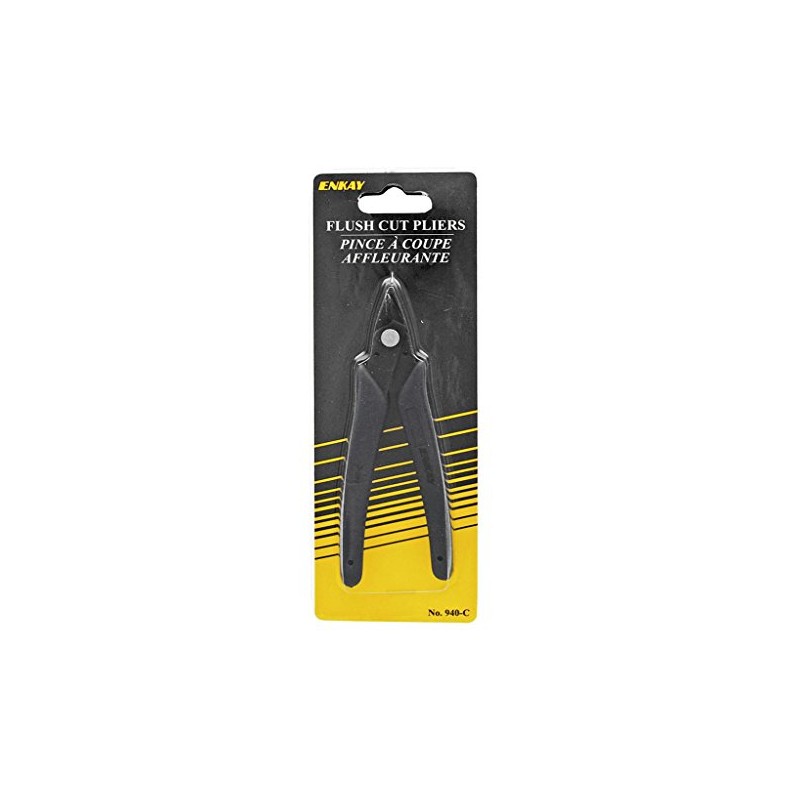 Enkay 940-C 5-Inch Mini Flush Cut Pliers, Carded