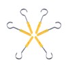 AOMIKITSTU Ceiling Hooks Pack of 20, 50.35 mm Hook Screws,