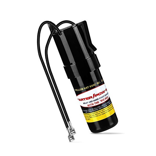 HVAC YELLOW HAT SPP5 Hard Start Capacitor RelayIncreases Compressor Torque