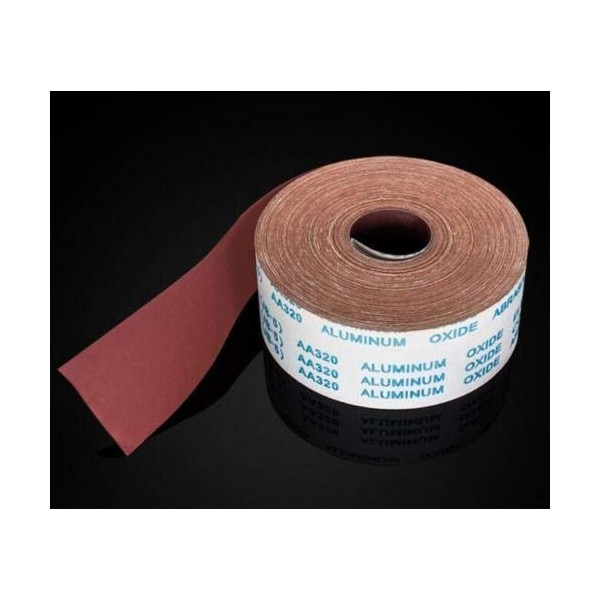 Vogueing Tool Aluminium Oxide Roll Polishing Sandpaper Wide for Sanding