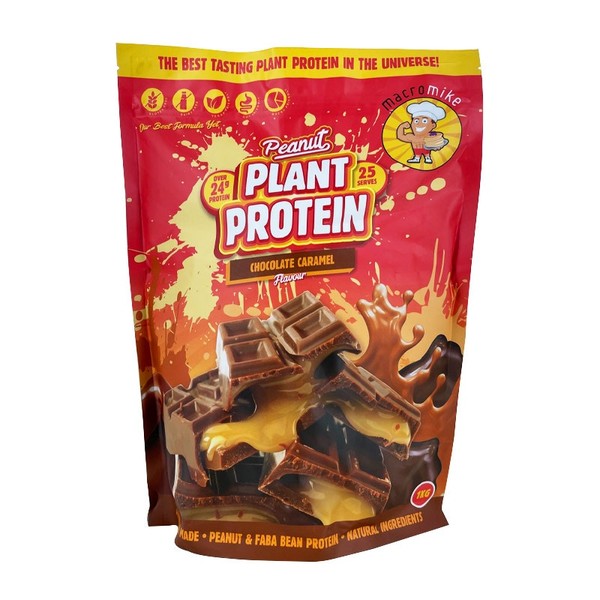 Macro Mike Plant Protein Chocolate Caramel 1kg