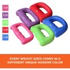 Set of 2 Hand Shaped Neoprene Exercise Workout Jogging Walking