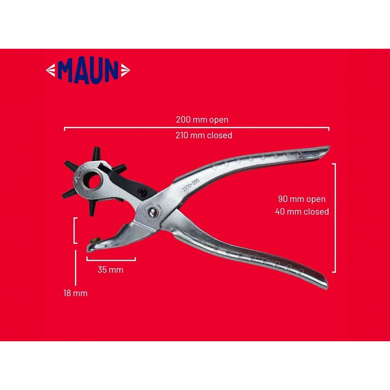 Maun 2230 200 Revolving Punch Plier