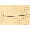 Wake Sangyo ANB-807 Black Hanger for Perforated Boards, 10.8 inches