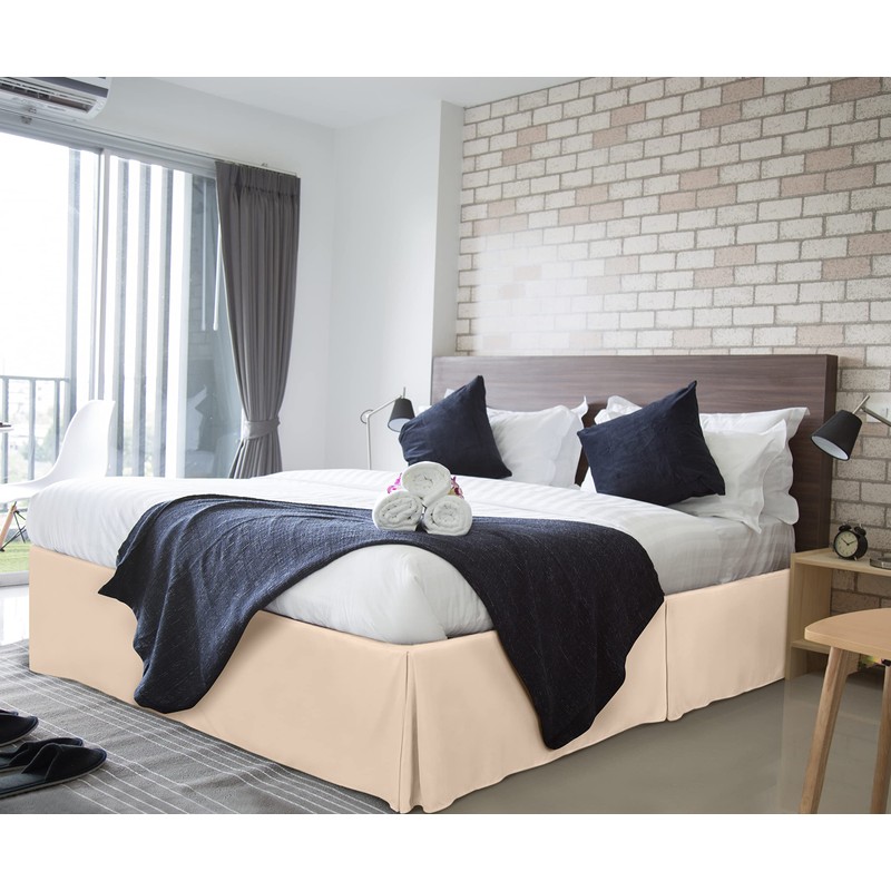 Utopia Bedding Valance Sheet Double - Soft Brushed Polyester-Microfibre -