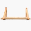 Brute Strength - Leather Shelf Brackets - Natural - Pack