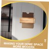 WOONEKY 4 Pack Galvanized Steel Wire Luggage Hanging Hardware Wire