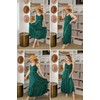 Dokuritu Cocktail Dress Green Dresses for Women Beach Crochet Lace