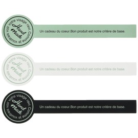 Handmade Stickers 3 Assorted Colors Lollipop-1 (60 Sheets) HLP-1S